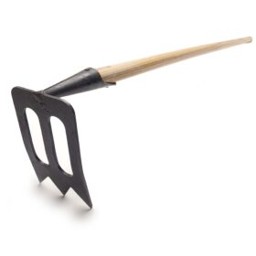 1383 - Sporkschoffel - 140 cm essenhouten steel