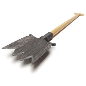 1586 - Dames Shark Spade met Opstapje - 85 cm Ash T-Handle