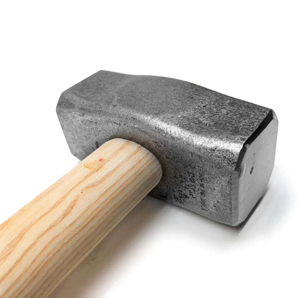 2621 - Hamer 3 kg - 60 cm essenhouten steel - Afbeelding 3
