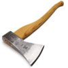 Gesmede bijl voor het vellen van bomen, 1 kg hickory steel