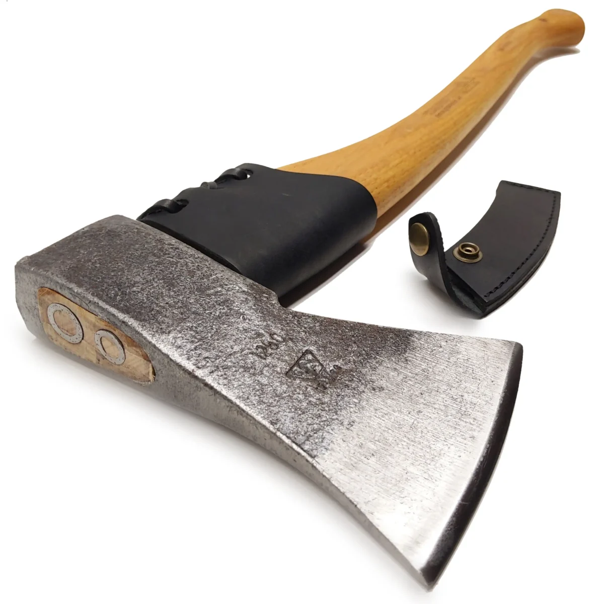 Bijl voor het vellen van bomen Lederen steelbescherming Lederen snijkantbescherming, 1 kg