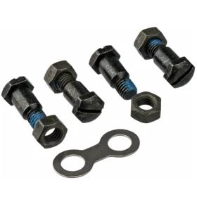 Originele Löwe greepbevestiging: 4 x bouten en moeren + dubbele sluitring - Nr. 11.006