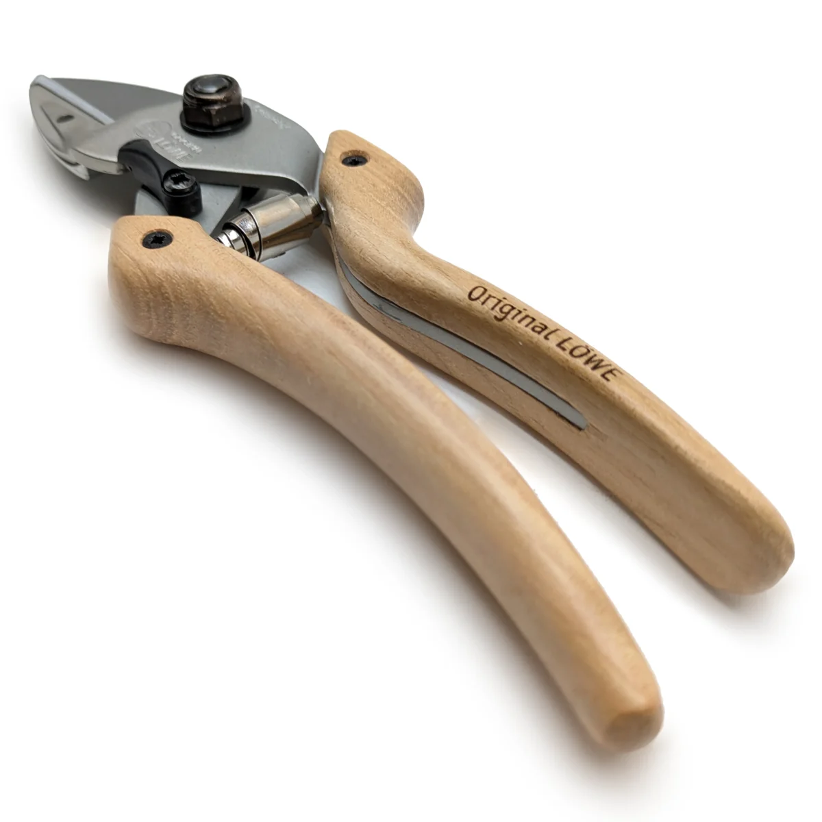 Tuinschaar Houten handvatten Hickory naar binnen gebogen handvat