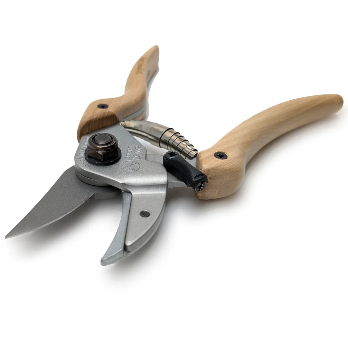 Tuinschaar Houten handvatten Hickory naar binnen gebogen handvat